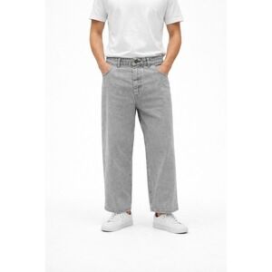 Closed Belfast Wide Leg Jeans in Light Grey Mens Size 30 x 28